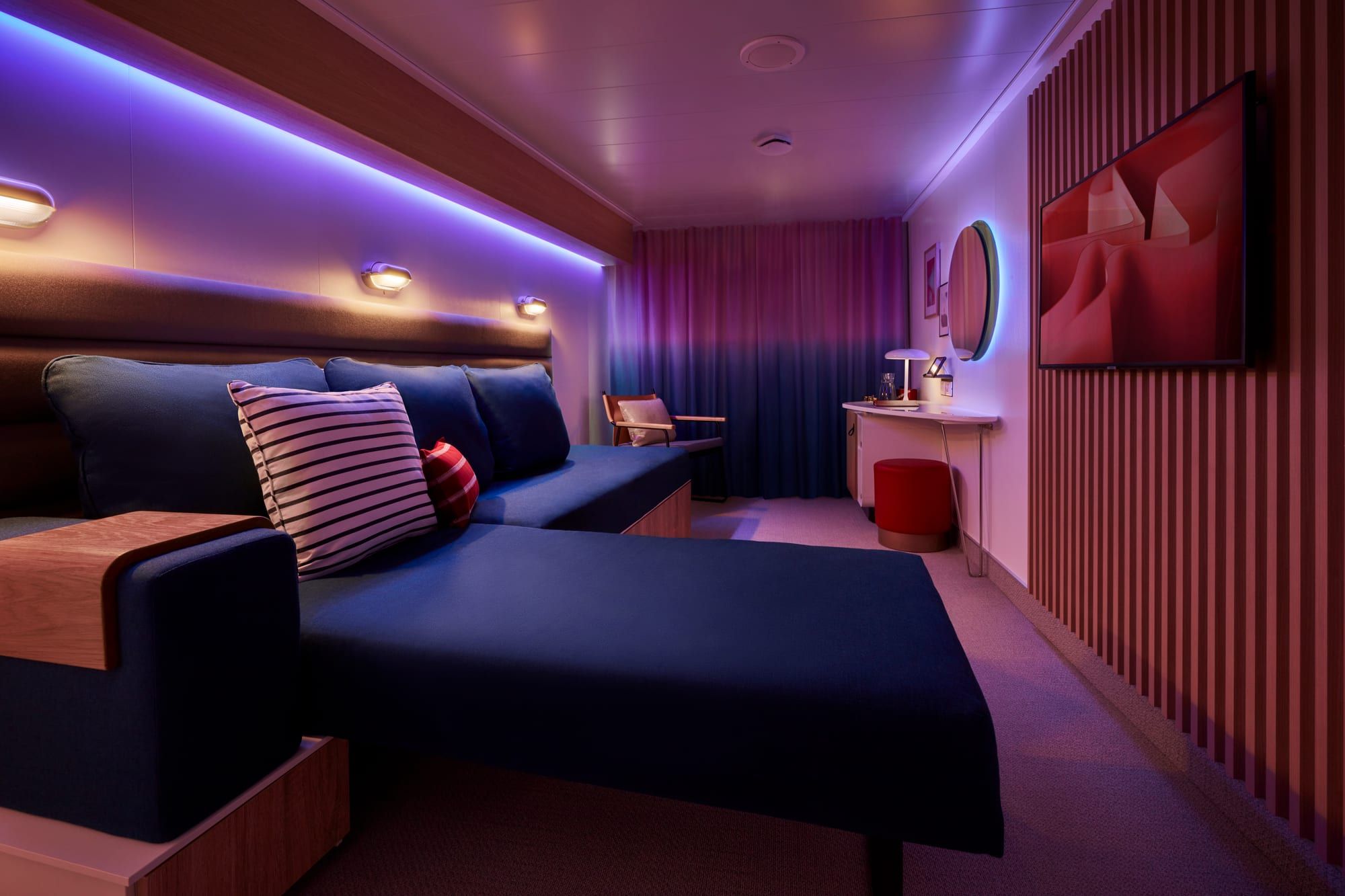 Virgin Voyages The Sea Terrace (TR) cabin, photo 6 of 6
