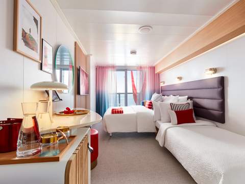 Virgin Voyages XL Sea Terrace (TX) cabin, photo 1 of 3
