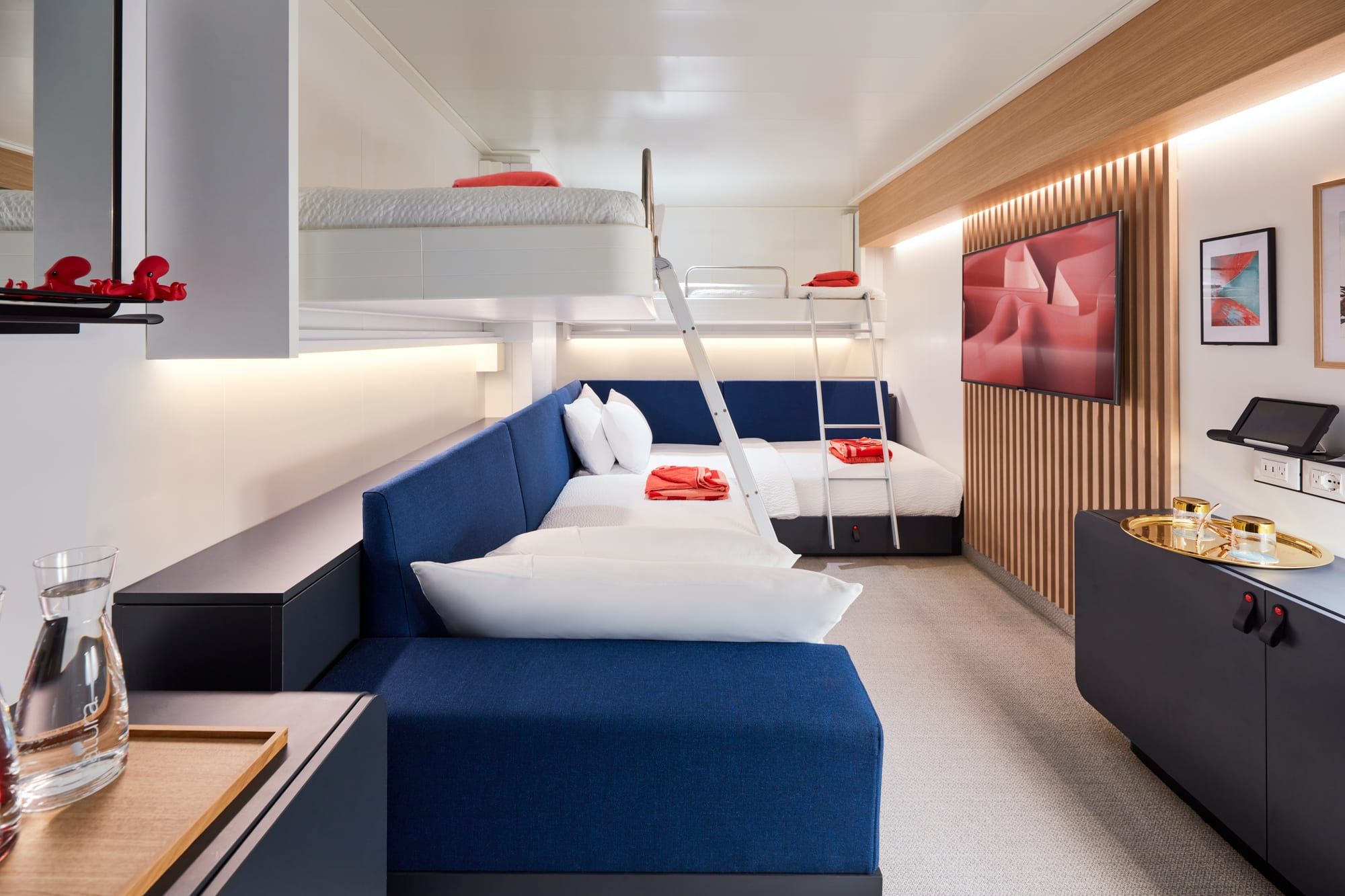 Virgin Voyages Social Insider (I4) cabin, photo 1 of 2
