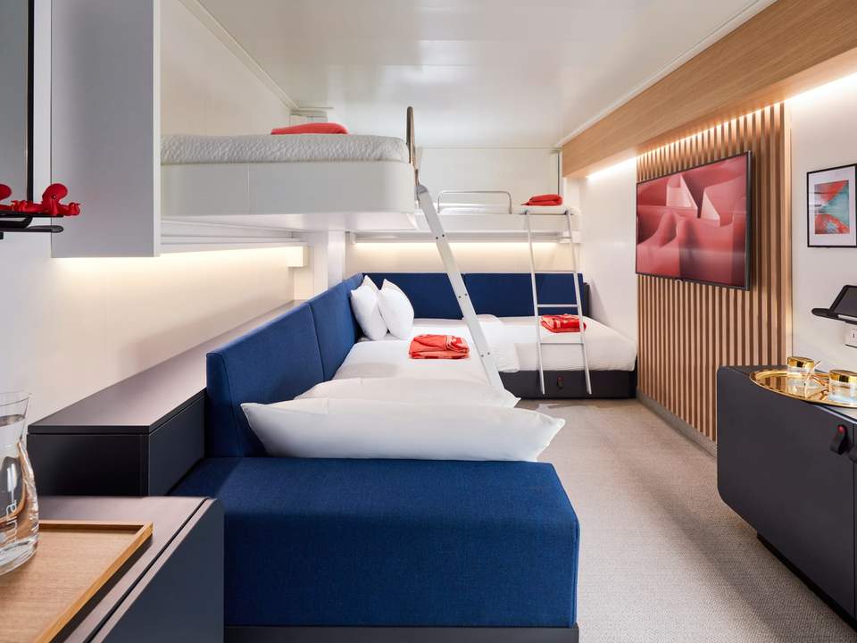 Virgin Voyages Social Insider (I4) cabin, photo 1 of 2