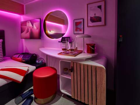 Virgin Voyages Solo Insider (I1) cabin, photo 3 of 3
