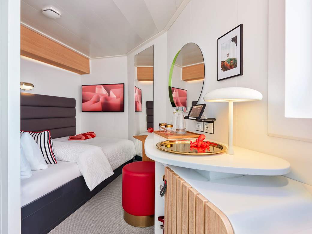 Virgin Voyages Solo Sea View (V1) cabin, photo 1 of 2
