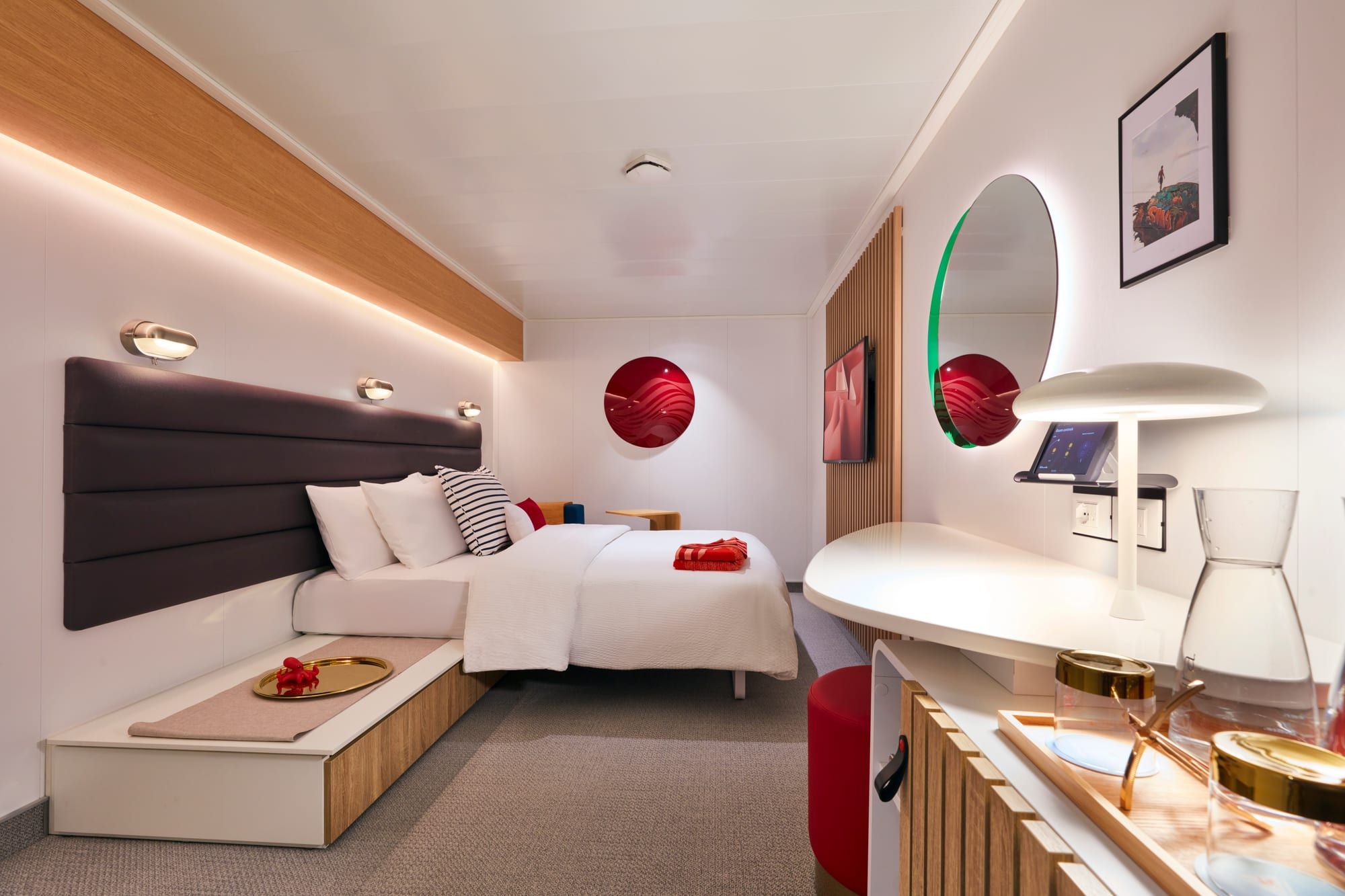 Virgin Voyages The Insider (IN) cabin, photo 1 of 3