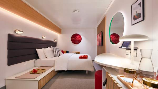 Virgin Voyages The Insider (IN) cabin, photo 1 of 3