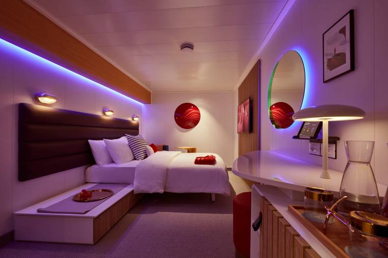 Virgin Voyages The Insider (IN) cabin, photo 3 of 3