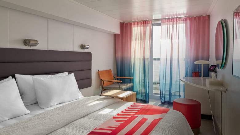 Virgin Voyages Central Sea Terrace (TC) cabin, photo 1 of 6