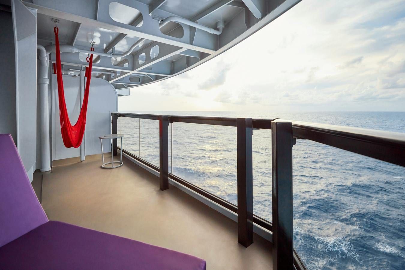 Virgin Voyages Cheeky Corner Suite - Even Bigger Terrace (SCE) balcony, photo 2 of 2