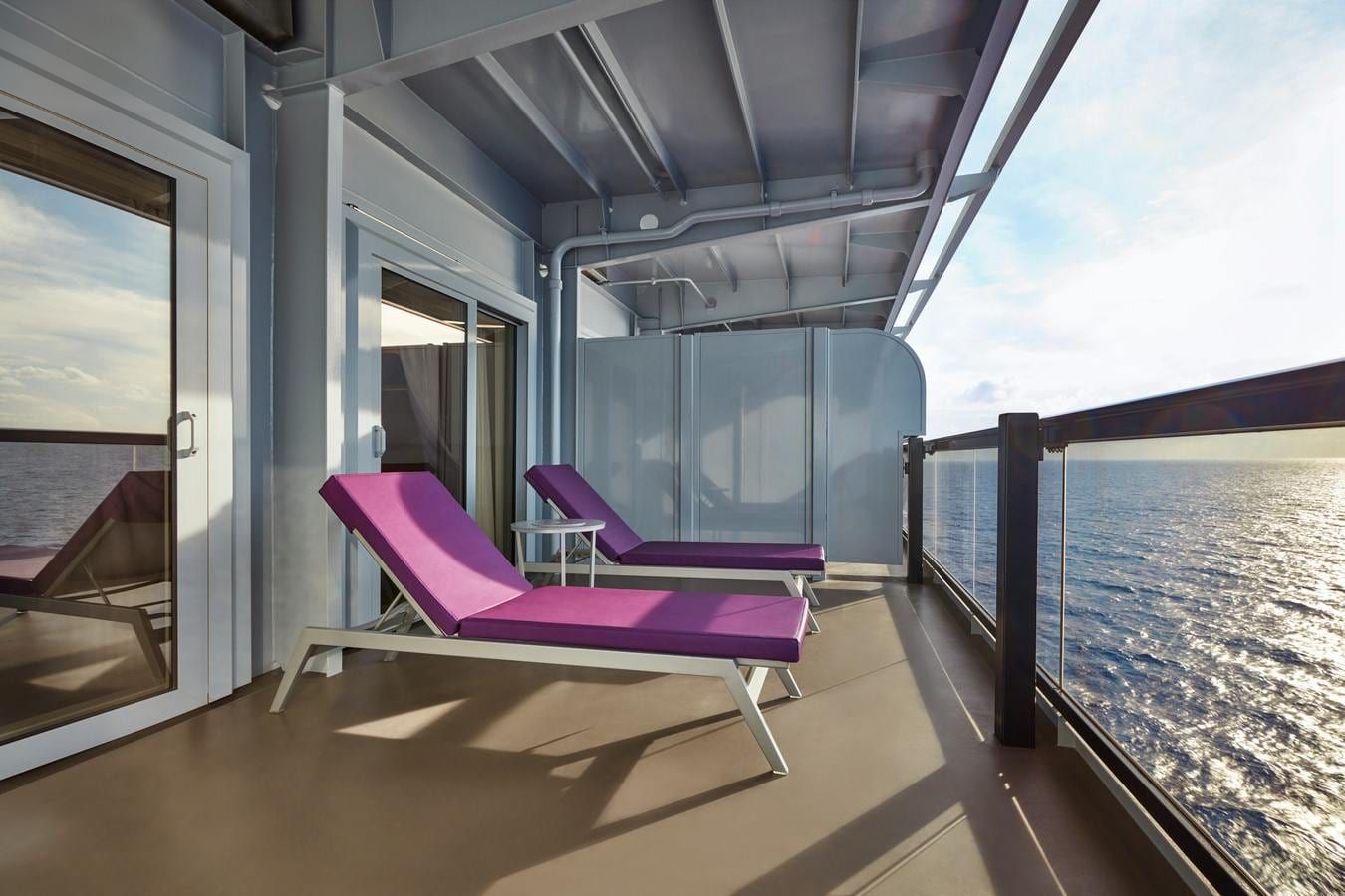 Virgin Voyages Gorgeous Suite (SG) balcony, photo 2 of 2