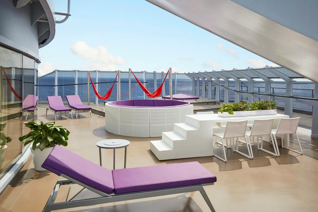 Virgin Voyages Massive Suite (SM) balcony, photo 3 of 3