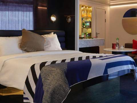 Virgin Voyages Cheeky Corner Suite - Biggest Terrace (SCB) cabin Virgin Voyages Cheeky Corner Suite - Biggest Terrace (SCB) cabin