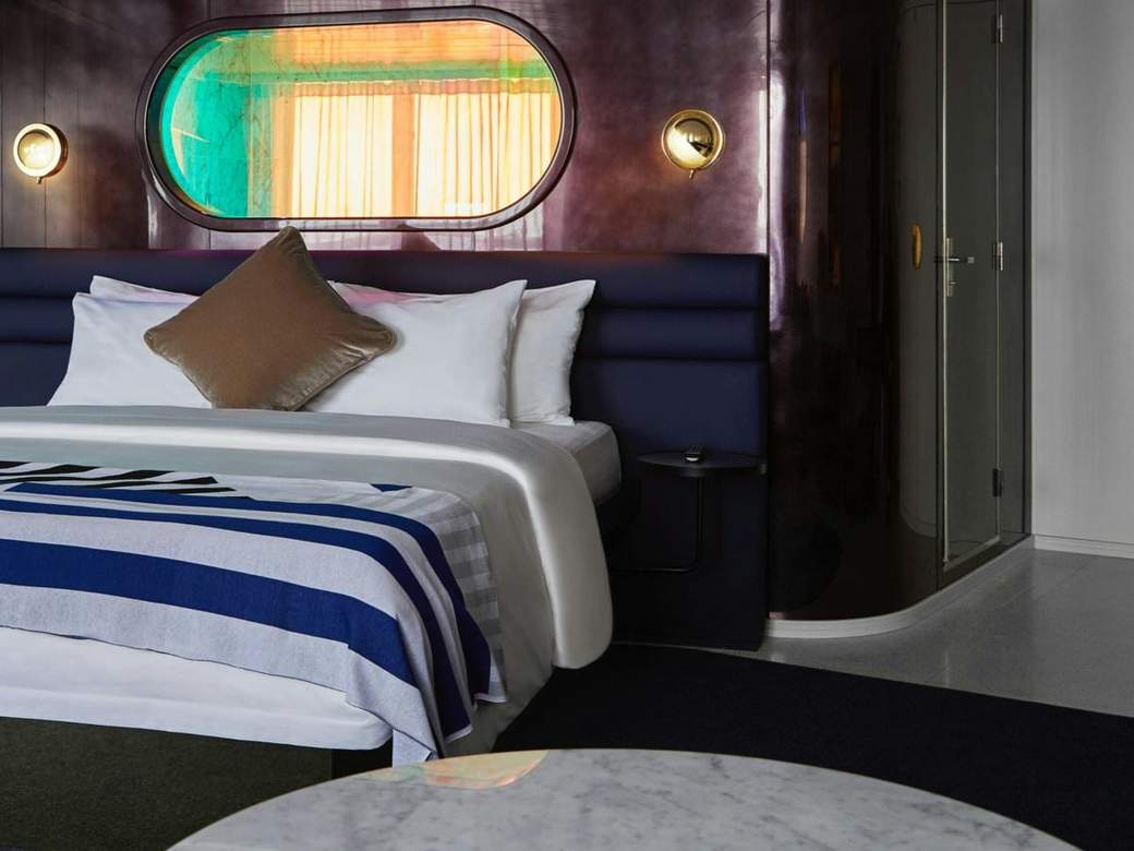 Virgin Voyages Gorgeous Suite (SG) cabin, photo 1 of 2