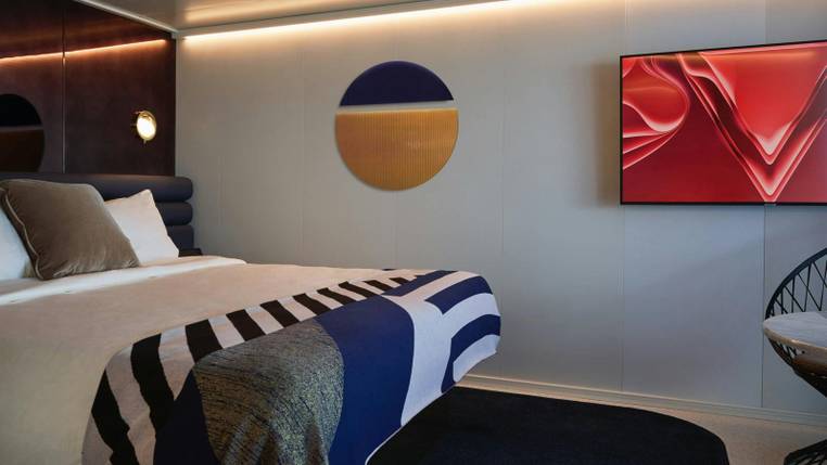 Virgin Voyages Sweet Aft Suite - Biggest Terrace (SAB) cabin