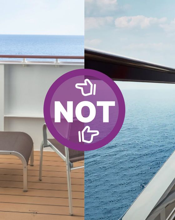 Royal Princess Cabin E107 - DW Balcony Stateroom