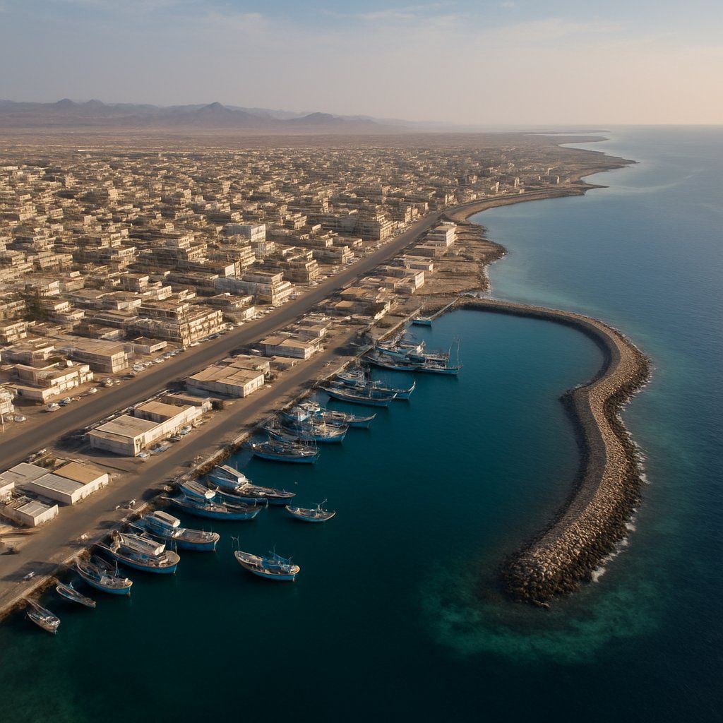 Al Wajh Saudi Arabia Cruise Port - overhead view of the Al Wajh itinerary stop located in the Other (Asia/Africa/Middle East) cruising region