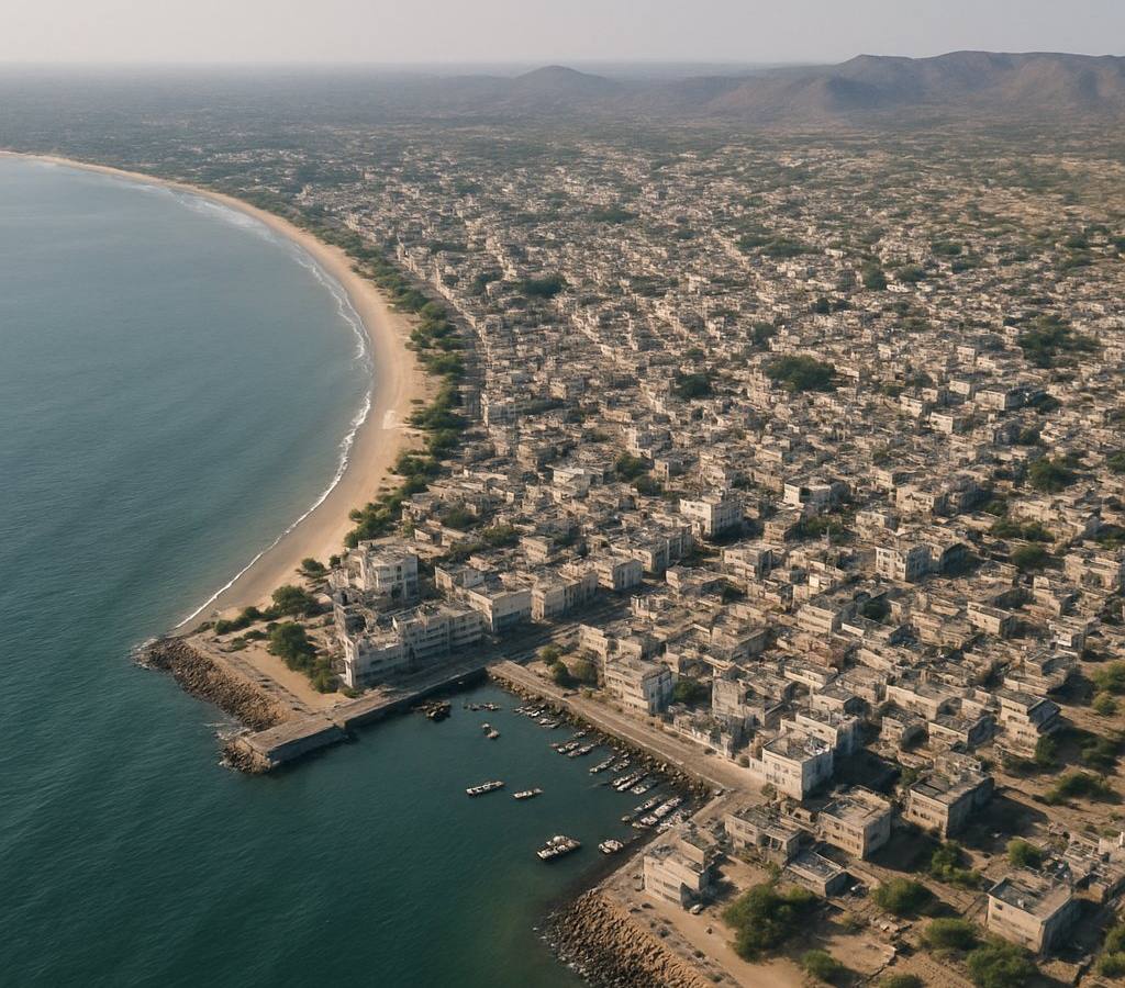 Araveli City Township Cruise Port