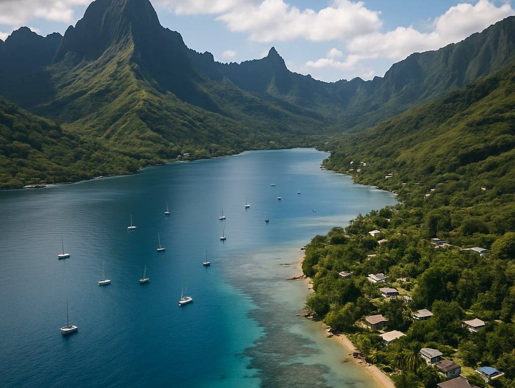 Bahia D Opunoha Moorea French Polynesia cruise port