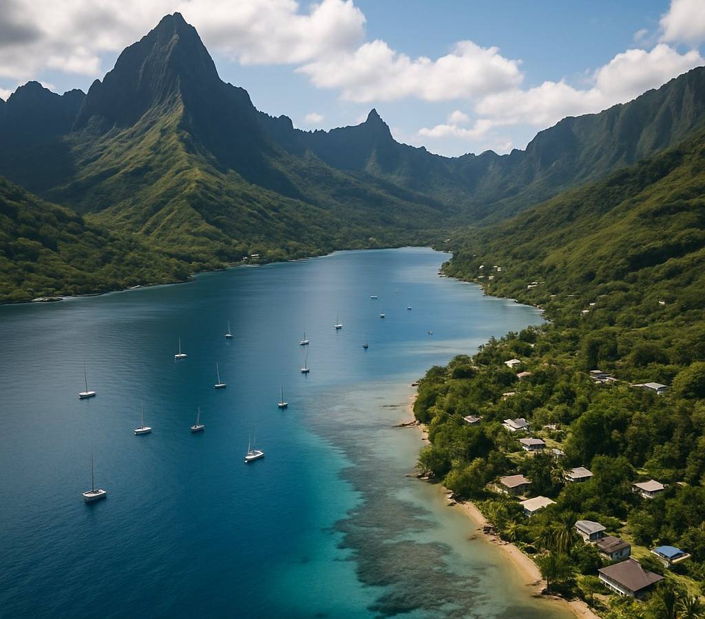 Bahia D Opunoha Moorea French Polynesia Cruise Port