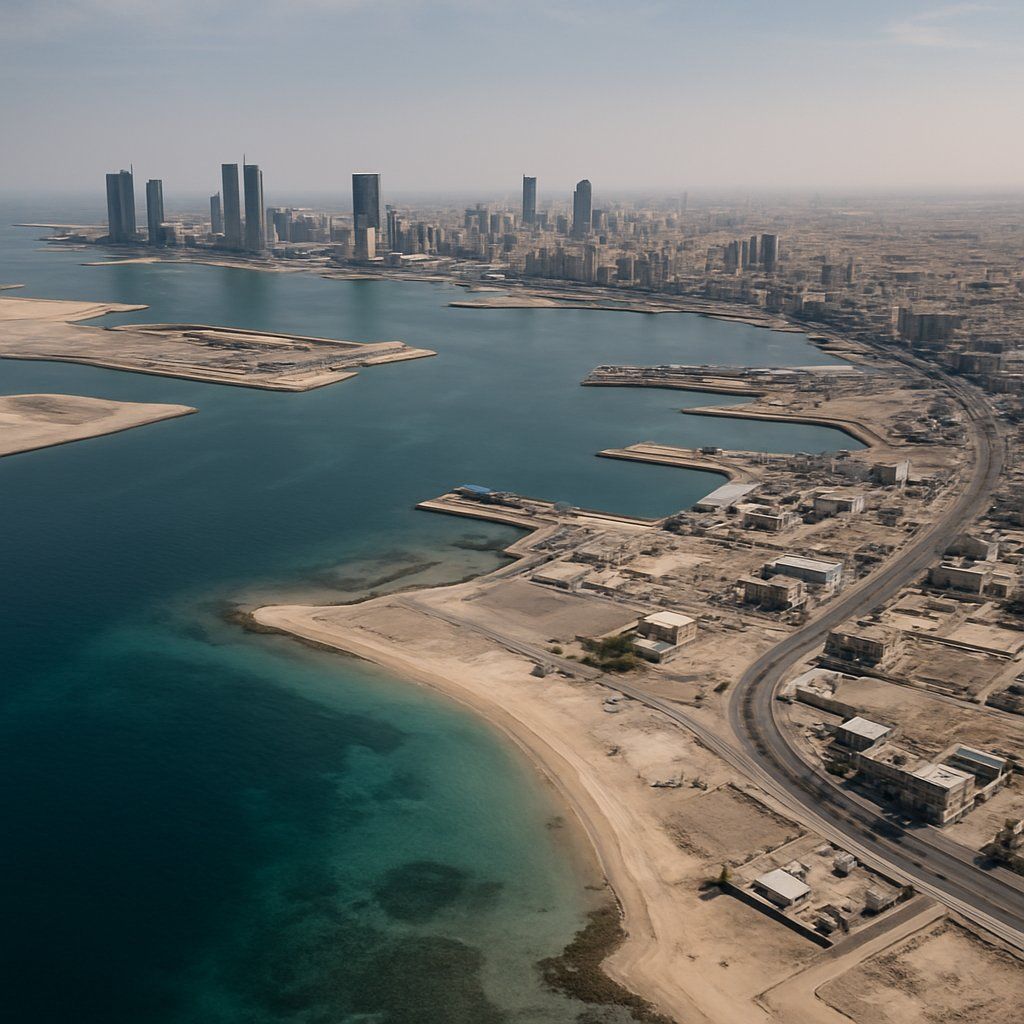Bahrain Cruise Port - overhead view of the Bahrain itinerary stop located in the Other (Asia/Africa/Middle East) cruising region