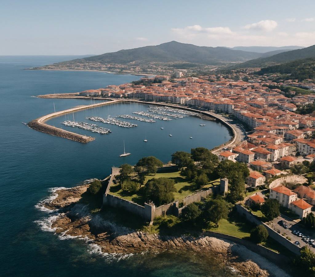 Baiona Spain Cruise Port