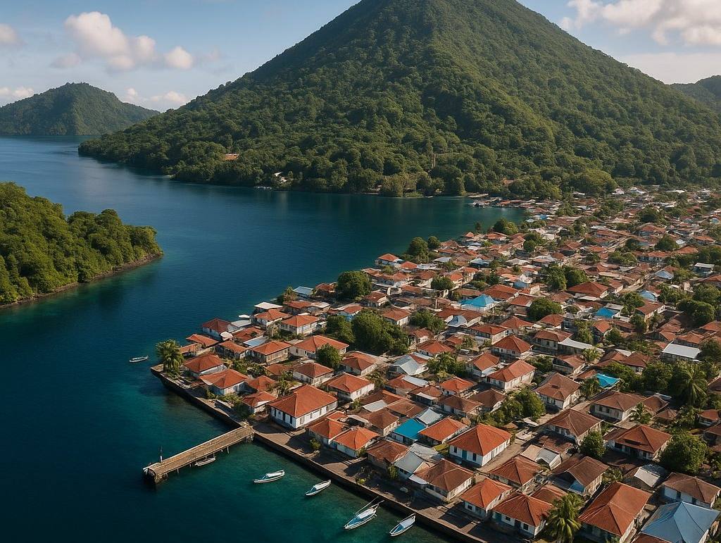 Banda Neira, Maluku, Indonesia cruise port