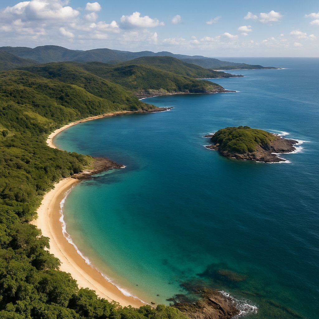 Boca Dos Botos, Brazil Cruise Port - overhead view of the Boca Dos Botos itinerary stop located in the South America cruising region