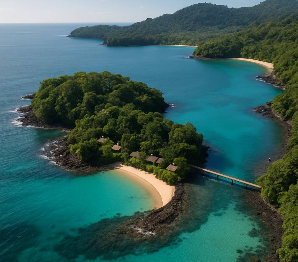 Bom Bom Island Resort Principe Cruise Port