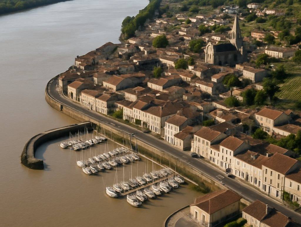 Bourg, France cruise port
