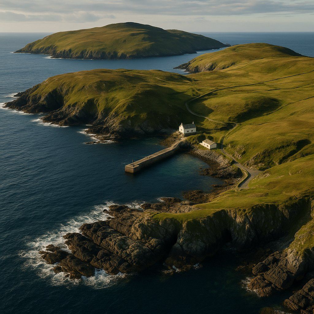 Calf Of Man Isle Of Man United Kingdom Cruise Port