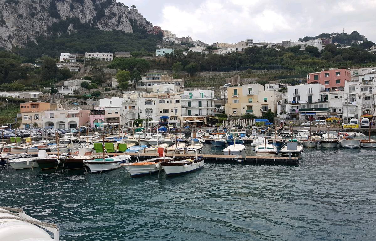 Capri (isola Di Capri), Italy cruise port
