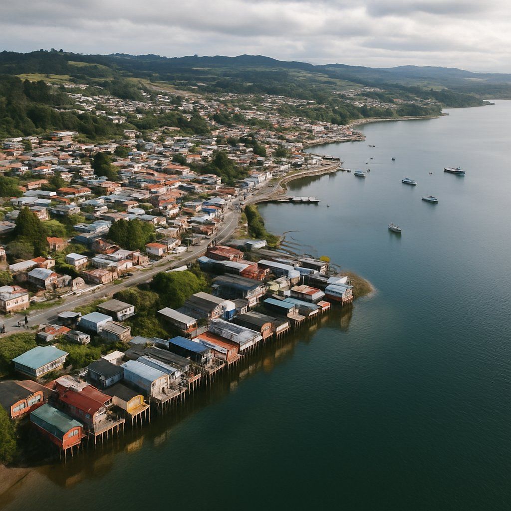 Castro, Isla Chiloe, Chile