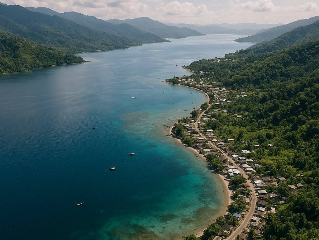 Cenderawasih Bay, Indonesia cruise port