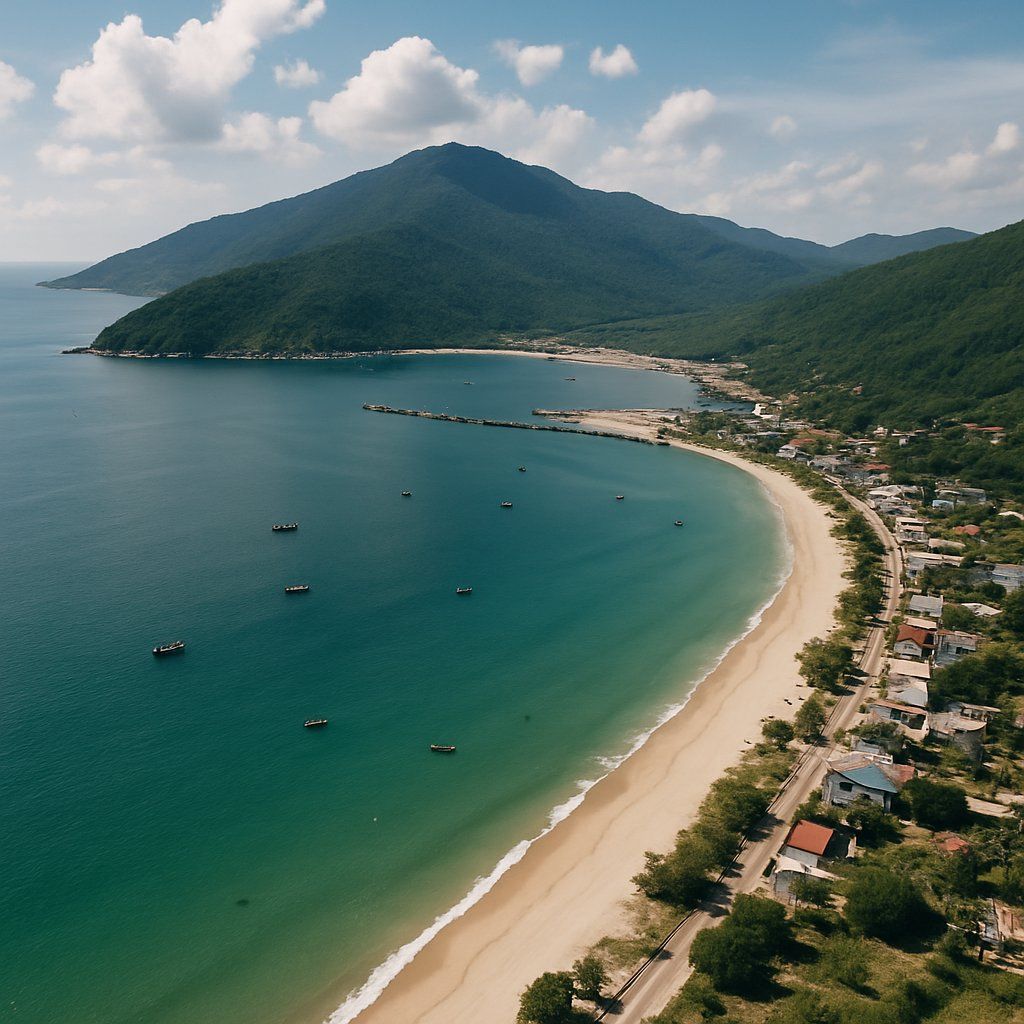 Chan May, Vietnam Cruise Port - overhead view of the Chan May itinerary stop located in the Other (Asia/Africa/Middle East) cruising region