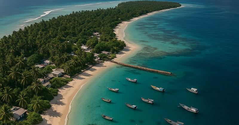 Cheriyam Lakshadweep Islands India — Day 5 of Silver Cloud May 8, 2024 cruise
