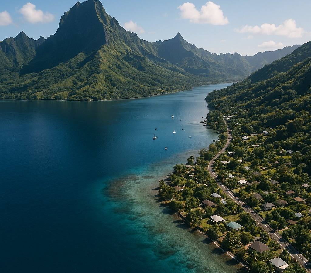 Cooks Bay Moorea French Polynesia Cruise Port