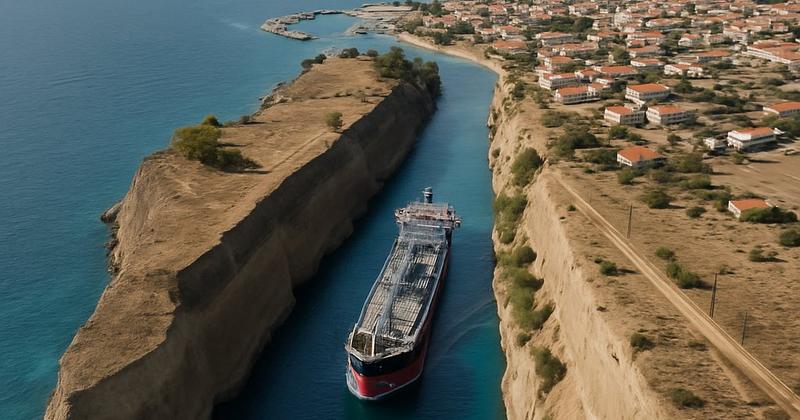 Corinth Canal Transit — Day 10 of SeaDream II June 17, 2027 cruise