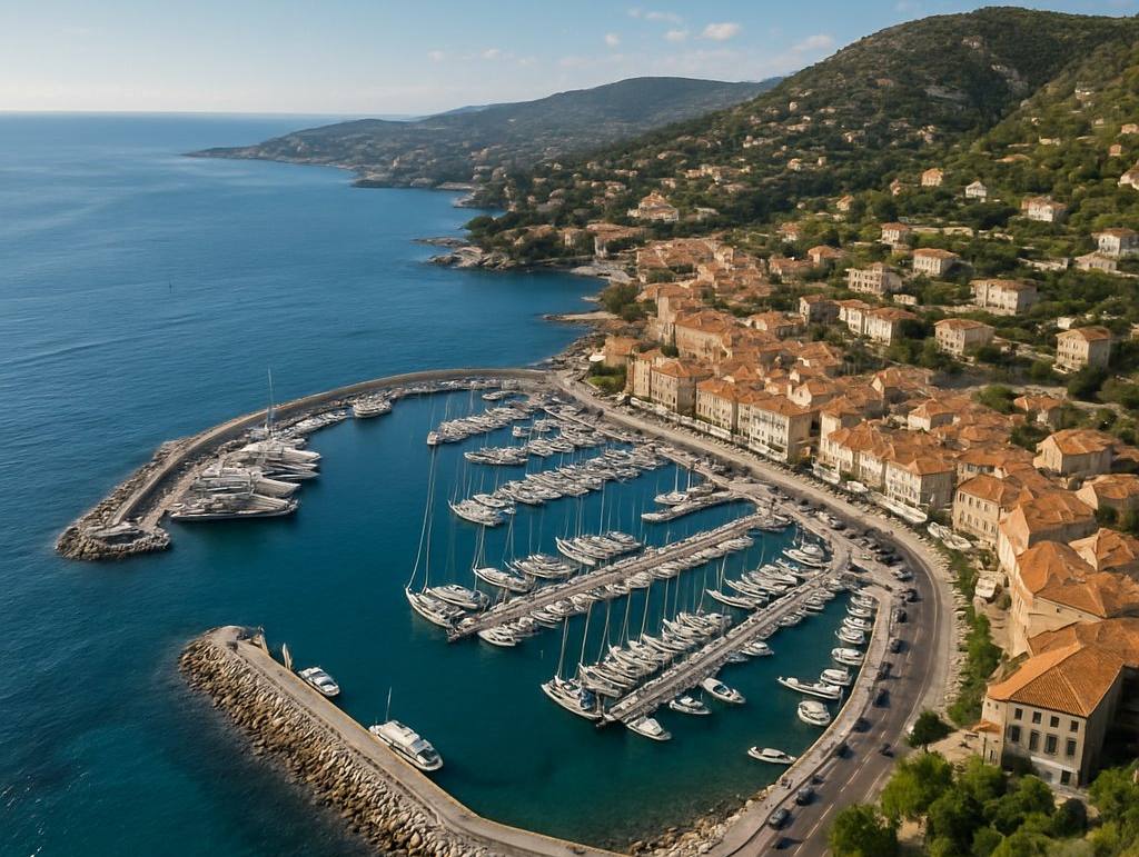 Cote D'azur, France cruise port