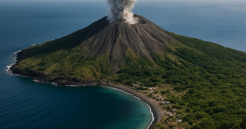 Cruise Batutara Volcano, Indonesia