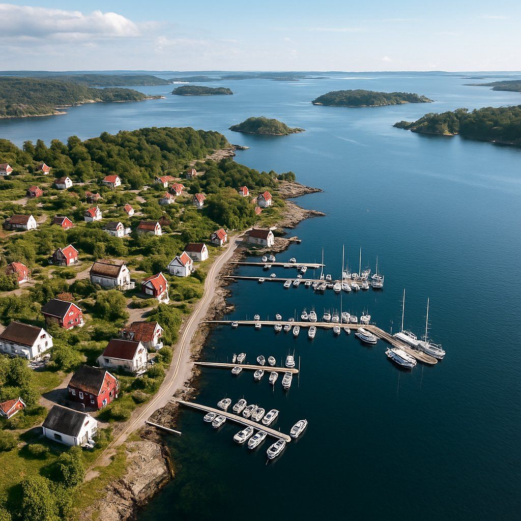 Cruise & Explore Pearl Islands Cruise Port - overhead view of the Pearl Islands itinerary stop located in the Central America, Panama Canal cruising region