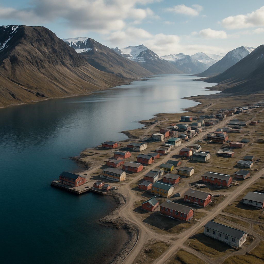 Cruise & Explore Svalbard, Norway Cruise Port - overhead view of the Svalbard itinerary stop located in the Europe - Northern Europe cruising region