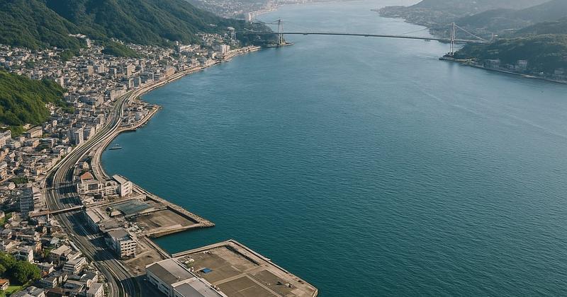 Cruise Kanmon Straits, Japan