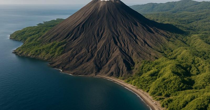 Cruise Kumba Volcano, Indonesia