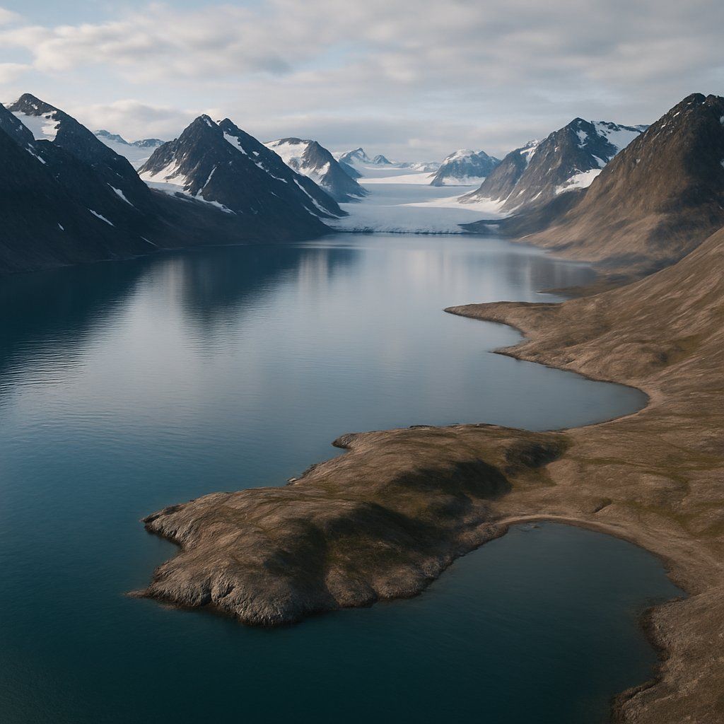 Cruise Lilliehookfjorden Cruise Port - overhead view of the Lilliehookfjord itinerary stop located in the Europe - Northern Europe cruising region