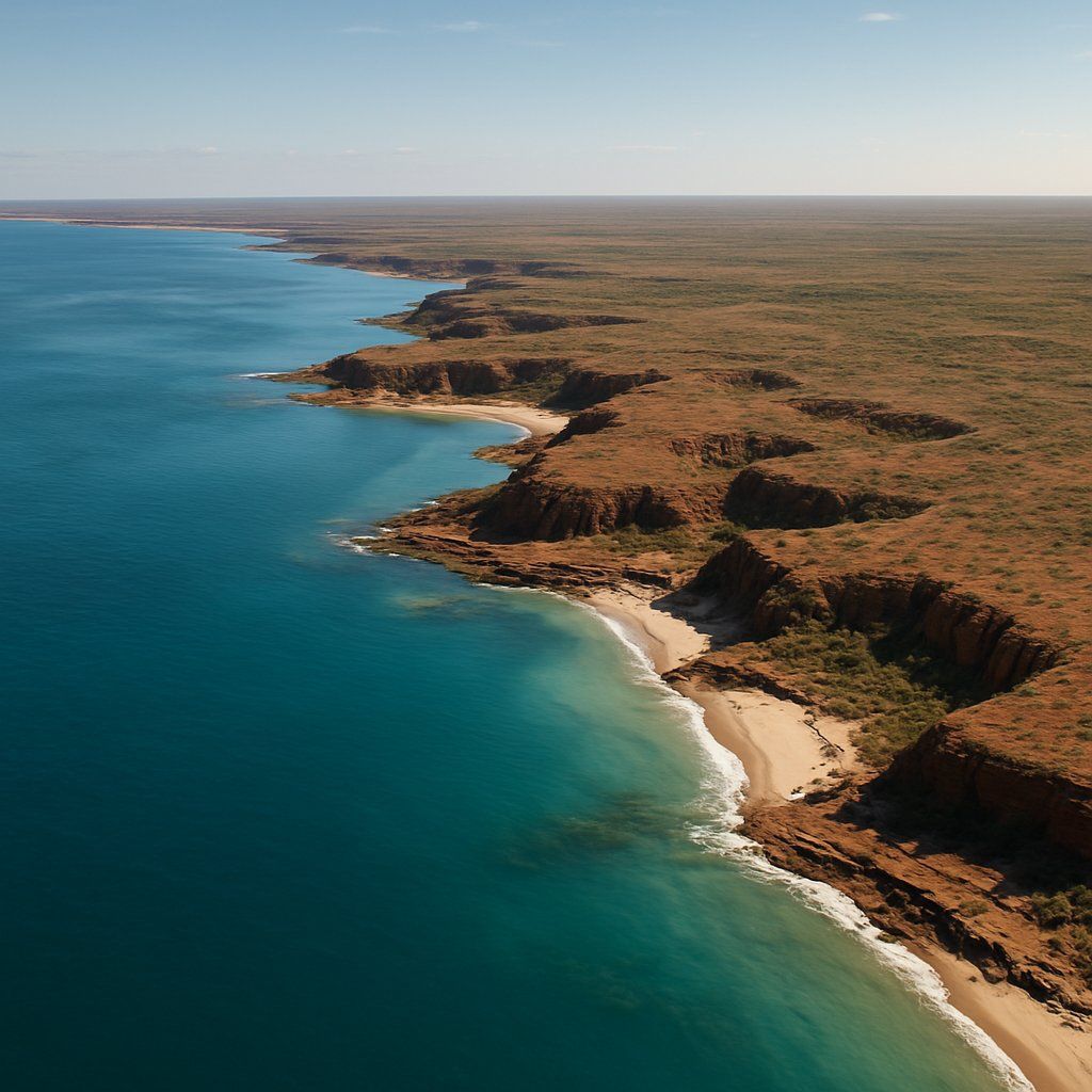Cruise Montgomery Reef, Western Australia