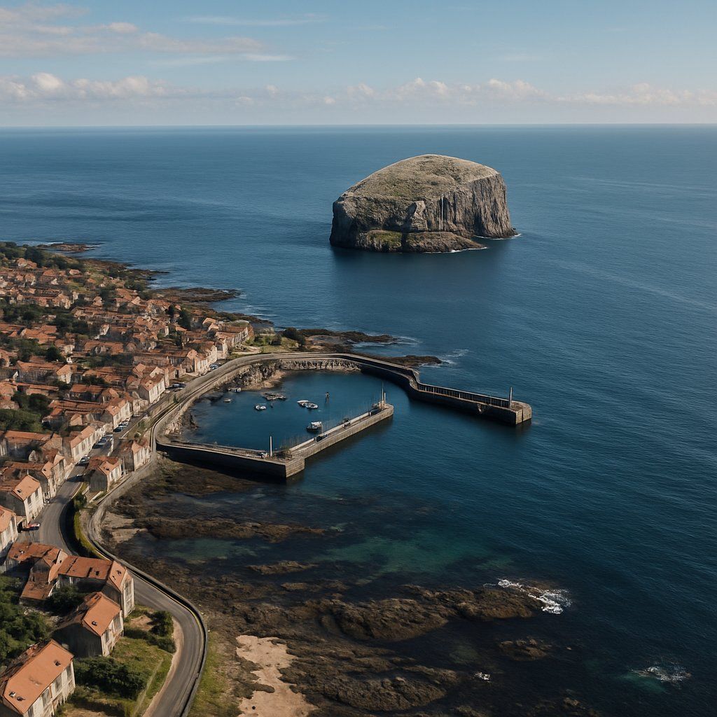 Cruise Past Bass Rock, Scotland