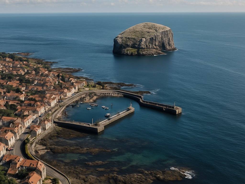 Cruise Past Bass Rock, Scotland cruise port