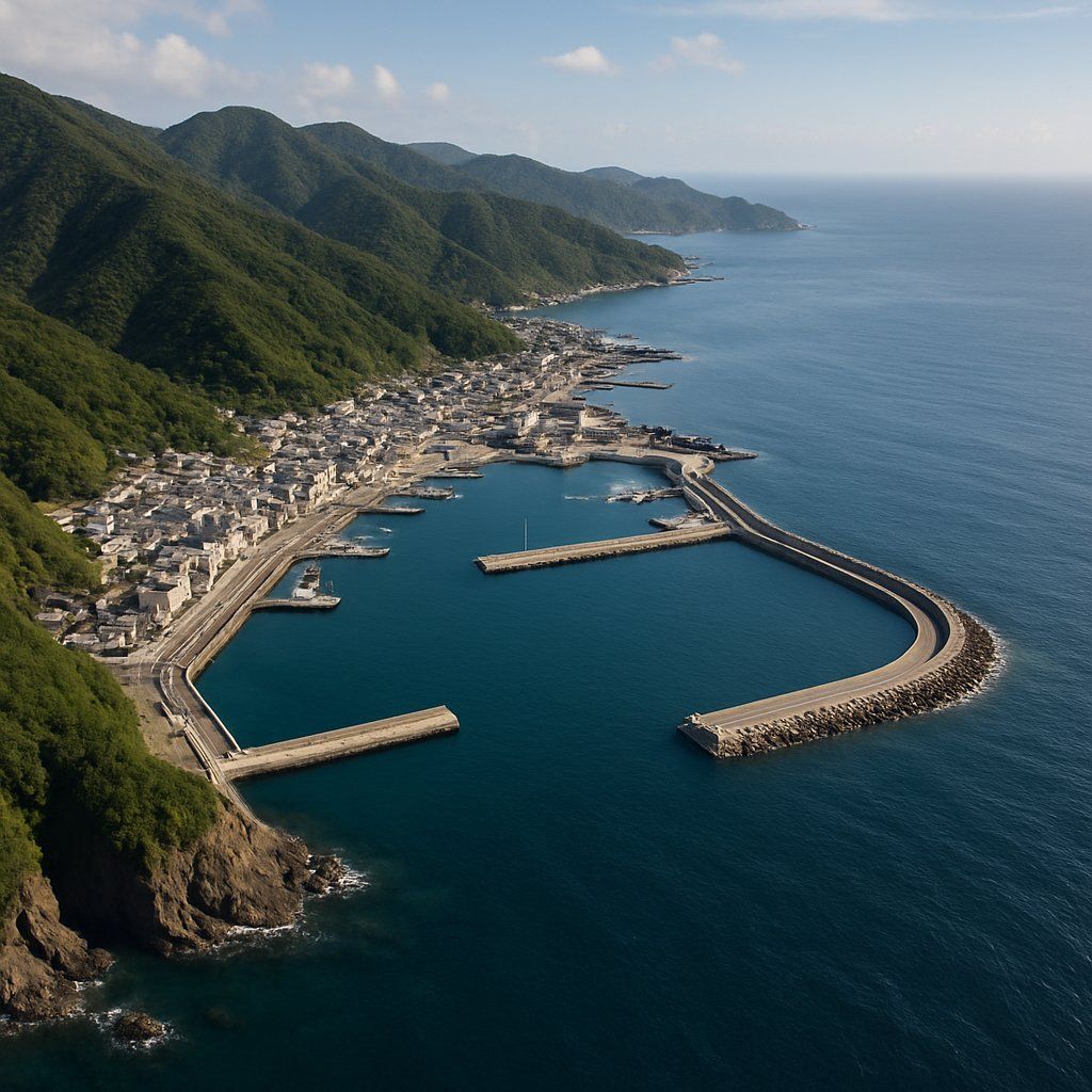 Cruise Philippine Sea Cruise Port - overhead view of the Philippine Sea itinerary stop located in the Other (Asia/Africa/Middle East) cruising region