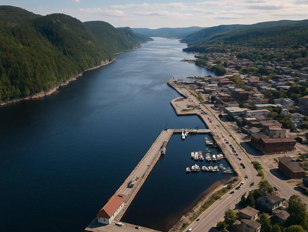 Cruise Saguenay River cruise port