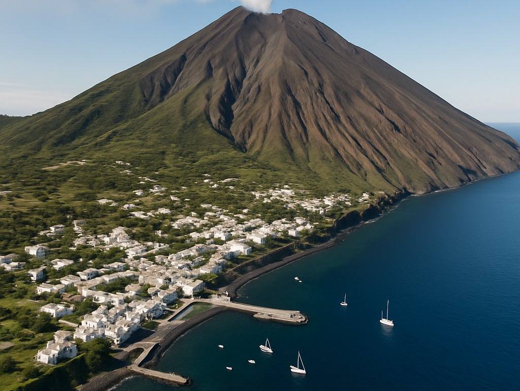 Cruise Stromboli Volcano cruise port