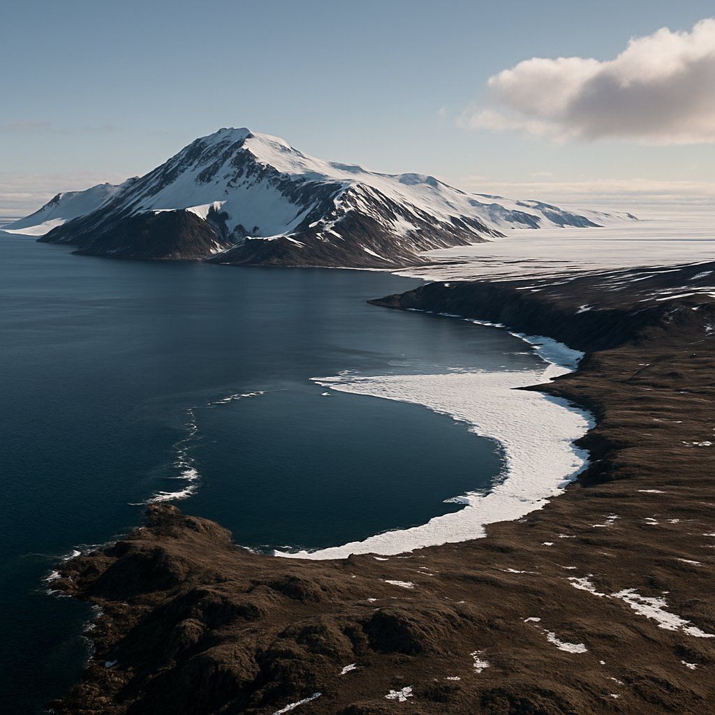 Cruise The Ross Sea (antarctica) Cruise Port - overhead view of the Ross Sea itinerary stop located in the Other (Asia/Africa/Middle East) cruising region