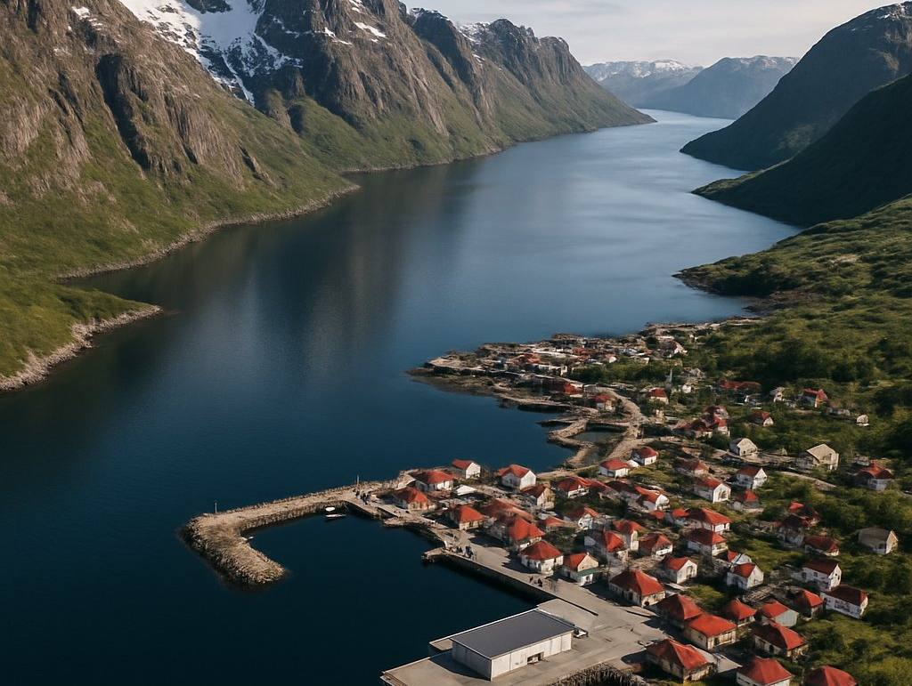 Cruise Trollfjord cruise port